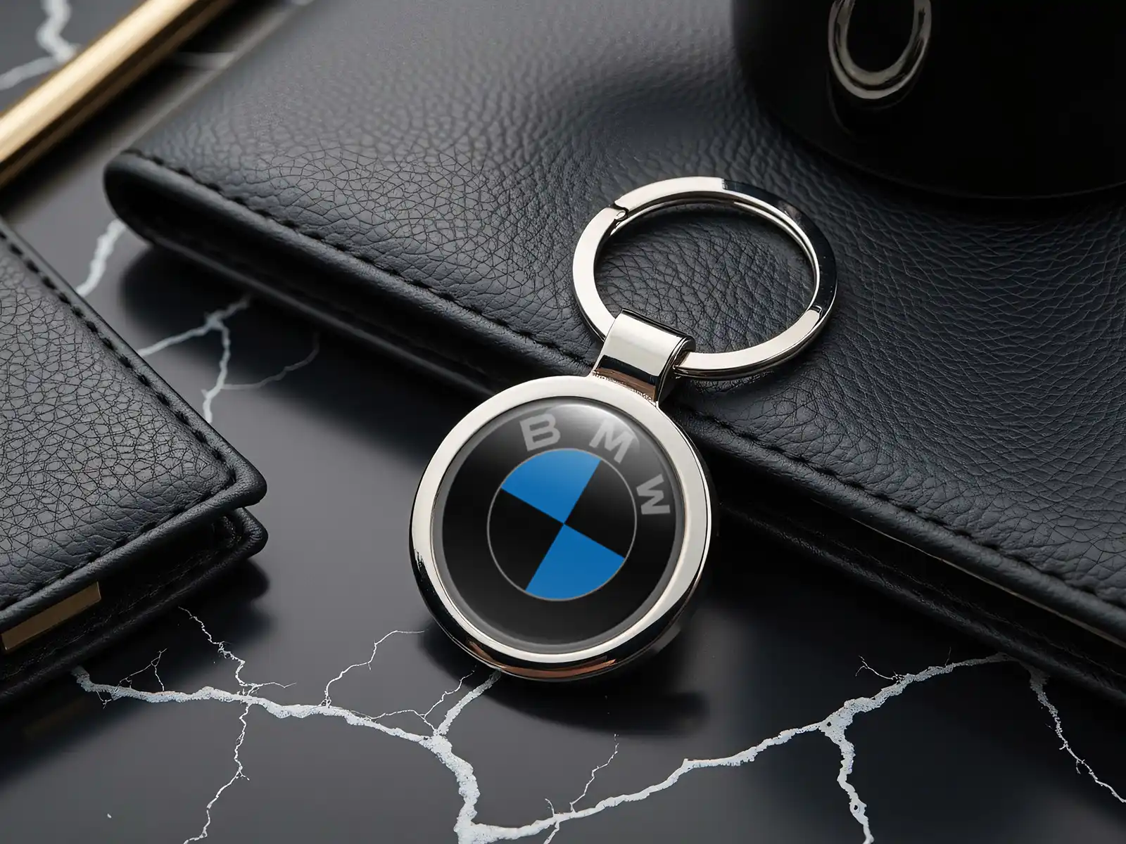 BMW Portachiavi Su Misura Lega Resistente Max